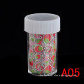 hot selling roll nail art transfer foil paper set nail tip decoration sticker